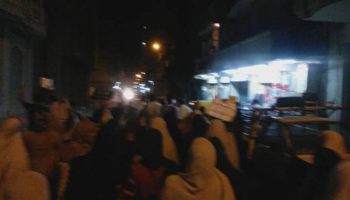 مسيرة ليلية لثوار الرمل ضمن فعاليات "السيسي يحرق مصر"