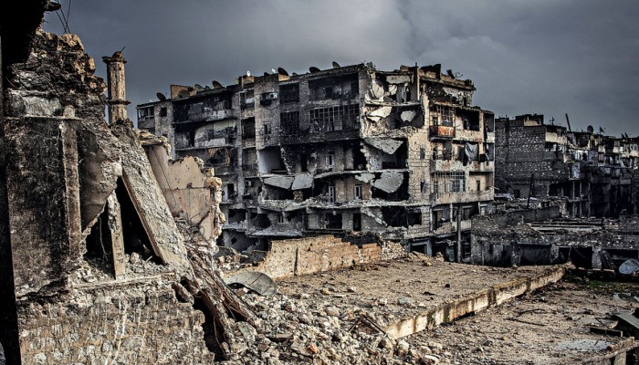 نظام بشار يشن 11 غارة على مدينة حلب