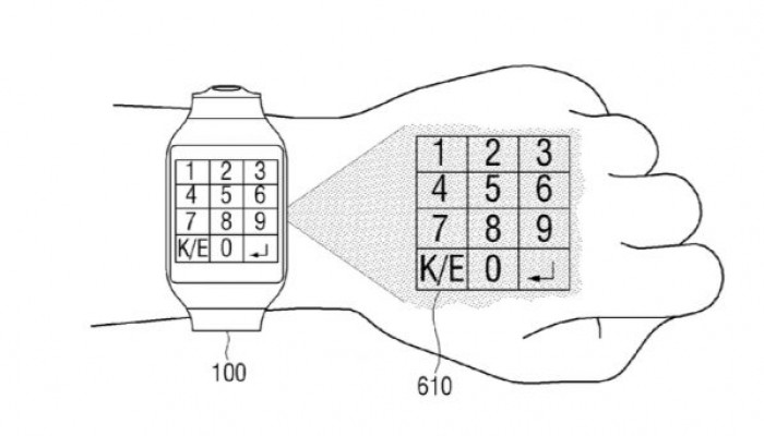 سامسونج تتصور ساعة ذكية يتفاعل معها المستخدم عن طريق لمس جلده