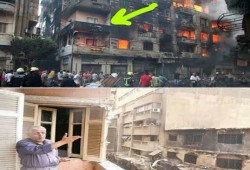 "النيران التهمت العقار كاملا عداها ".. قصة الشقة الناجية من جحيم «الرويعي»