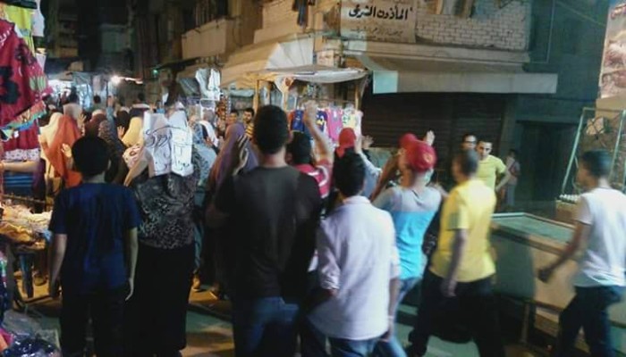 مسيرة ليلية لثوار الرمل بالإسكندرية ضمن فعاليات "السيسي يحرق مصر"