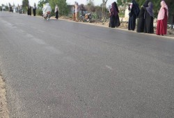 سلاسل بشرية لثوار الحسينية في أسبوع "السيسي يحرق مصر "