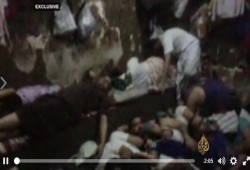 الجزيرة تنشر مقطع فيديو من داخل السجون يوضح معاناة المعتقلين مع ارتفاع الحرارة