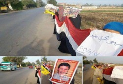 ‫ ‏الشرقية‬: تواصل التظاهرات الرافضة لحكم العسكر بفاقوس