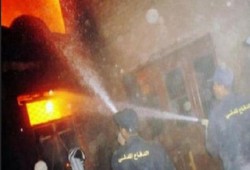 تزاما مع زيارة السيسي .. حريق يلتهم 4 منازل باسيوط