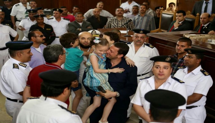 باسم عودة للقاضي : "أنا خليت سعر الزيت 3 جنيه مش بعت أرض مصر عشان اتحاكم" (فيديو)