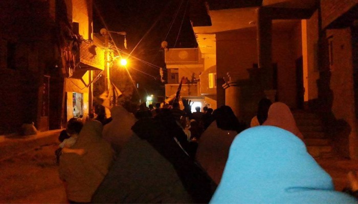 مسيرة لثوار ‫‏الشواشنة‬ بالفيوم ترفض حكم العسكر وتطالب بإطلاق سراح المعتقلين