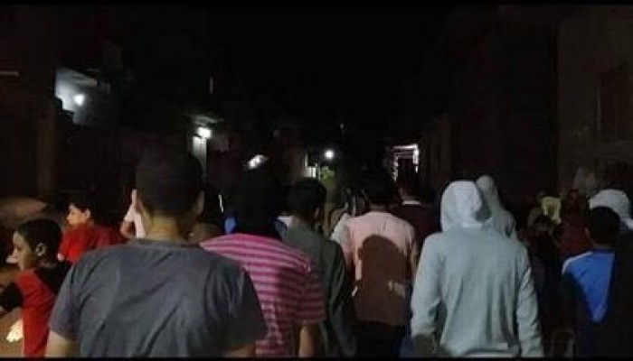 مسيرة حاشدة لـ "شباب ضد الإنقلاب" بحوش عيسي تهتف ضد حكم العسكر