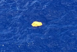 ضابط بحرية مصري ينشر صورا لأجزاء من حطام الطائرة المنكوبة