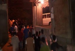 فعالية ليلية م ن اهضة للانقلاب لثوار ترسا بالفيوم