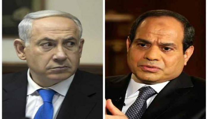 نتانياهو يعزي السيسي هاتفيا في حادث الطائرة