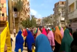 أحرار دمياط يطالبون بإعدام السيسي والإفراج عن المعتقلين