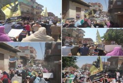 ‫الشرقية‬ : تظاهرات حاشد بالعدوة تطالب برحيل السيسي الفاشل