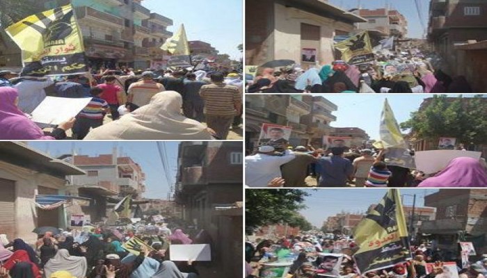 ‫الشرقية‬ : تظاهرات حاشد بالعدوة تطالب برحيل السيسي الفاشل