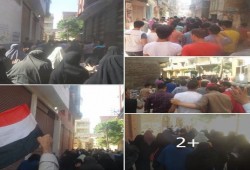 ‫ ‏الشرقية‬ : مسيرة لثوار أبوكبير تندد بفشل السيسي