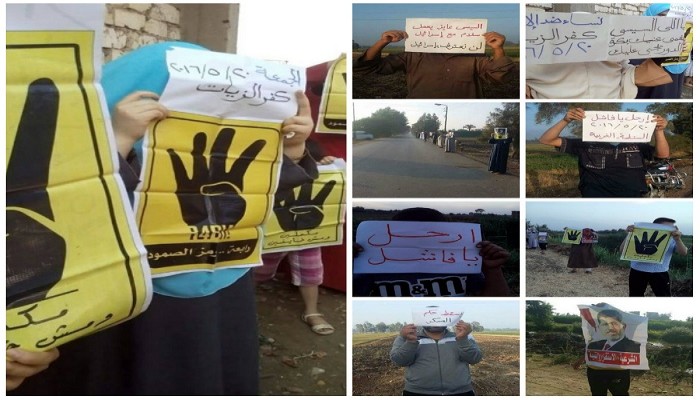 فعاليات متنوعة لثوار محافظة الغربية فى جمعة "إرحل يا فاشل"