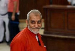 تأجيل محاكمة د. بديع و783 آخرين فى هزلية "فض اعتصام رابعة" لـ "31 مايو"