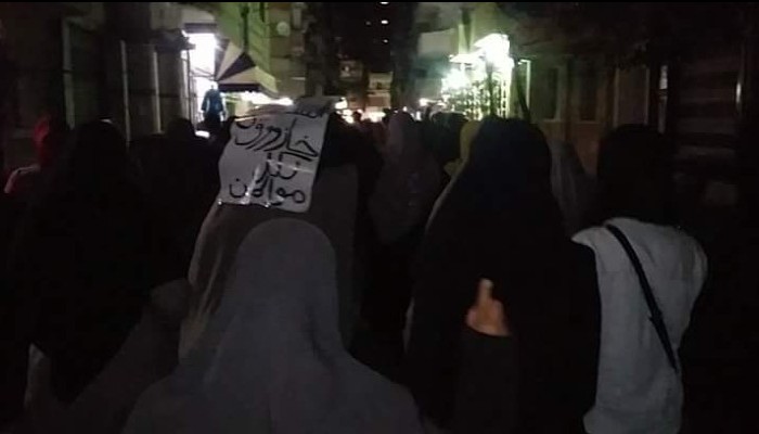 مسيرة ليلية لثوار الرمل بالإسكندرية ضد ظلم وفساد العسكر