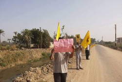 ثوار الفيوم يواصلون مظاهرات "ارحل يا فاشل"