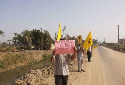 ثوار الفيوم يواصلون مظاهرات "ارحل يا فاشل"