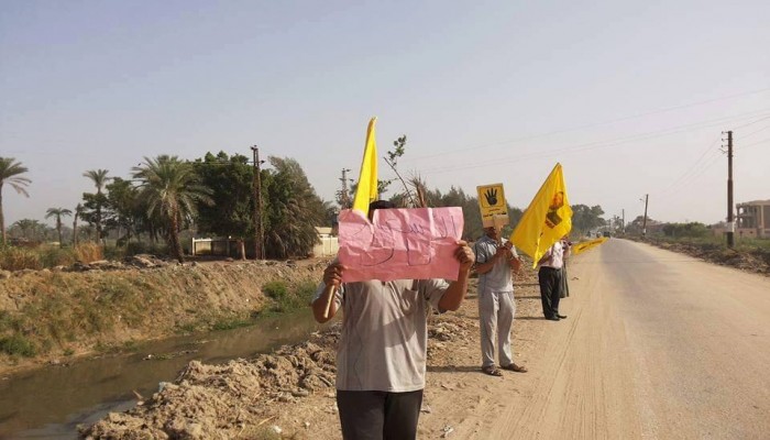 ثوار الفيوم يواصلون مظاهرات "ارحل يا فاشل"
