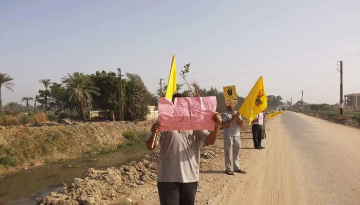 ثوار الفيوم يواصلون مظاهرات "ارحل يا فاشل"