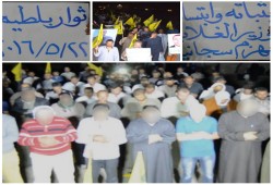 مظاهرة ليلية لثوار بلطيم وصلاة الغائب علي ضحايا الطائرة المنكوبة