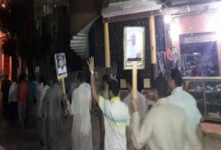 تظاهرات لثوار السليين بالفيوم تطالب برحيل السيسي الفاشل