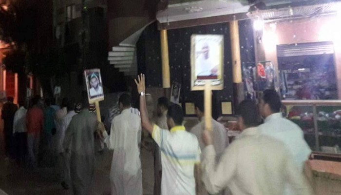 تظاهرات لثوار السليين بالفيوم تطالب برحيل السيسي الفاشل
