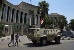 إحالة 350 رافضا للانقلاب للقضاء العسكري فى أحداث عنف بديرمواس