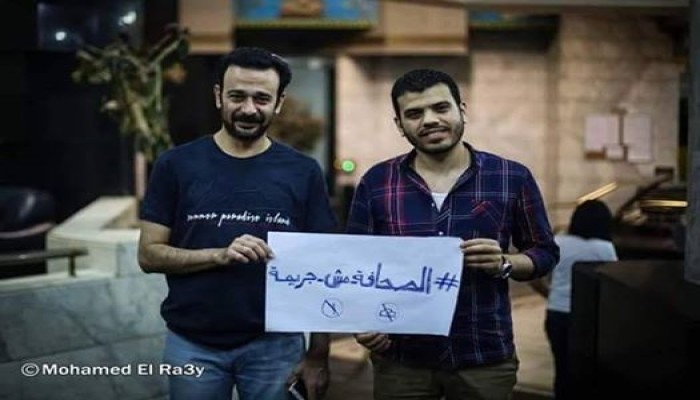 تأييد حبس الصحفيين "بدر" و"السقا" بتهمة محاولة قلب النظام!