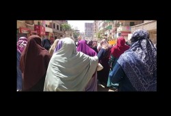 فعالية لحرائر المنتزة ضد حكم العسكر