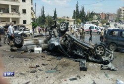 قتلى بقنابل عنقودية روسية بريف حلب