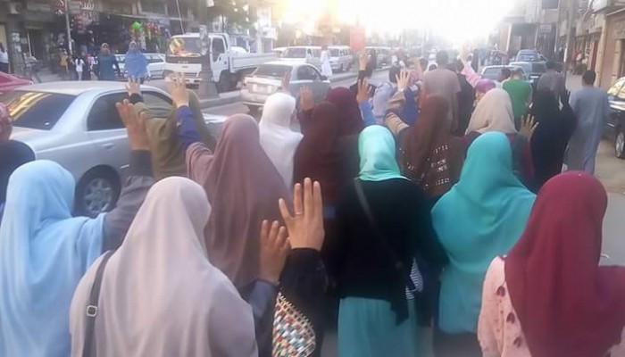 مسيرة حاشدة لثوار الهانوفيل ضد السيسي