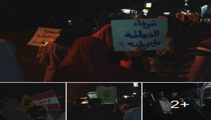 ثوار الخطاطبة بدمياط يواصلون تحدي الانقلاب