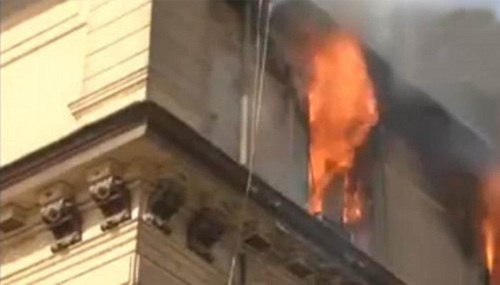 حريق يدمر "أحراز"  نيابة الهرم بمحكمة 6 أكتوبر