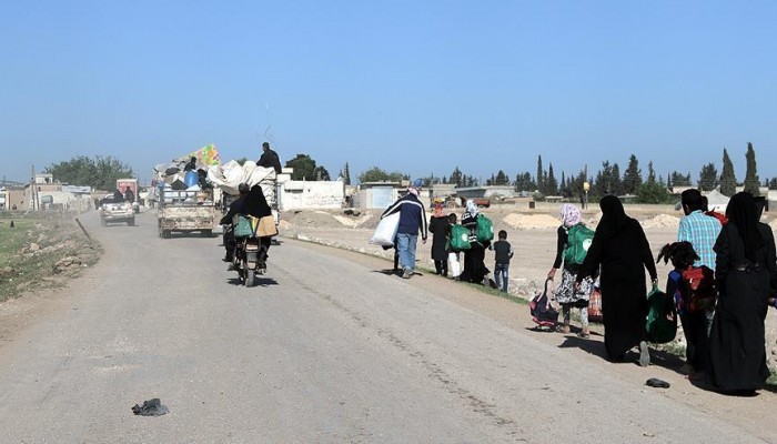 آلاف النازحين الفارين من "داعش" بريف حلب بحاجة لمساعدات عاجلة