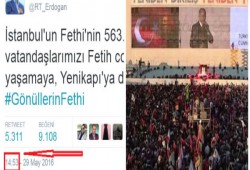 لماذا اختار "أردوغان" هذه الدقائق بالتحديد للتهنئة بذكرى فتح القسطنطينية !