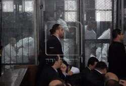 أمن الانقلاب يعتدي على المعتقلين بقضية رابعة داخل المحكمة