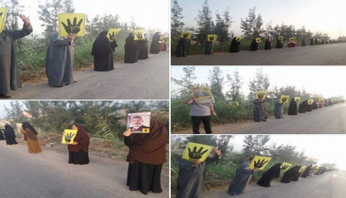 تظاهرات بفاقوس تندد باعتقال وتعذيب الطلاب بالمحافظة