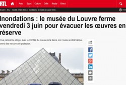 نقل مقتنيات متحف اللوفر بباريس خوفا عليها من فيضانات نهر السين