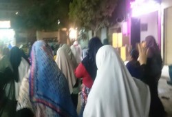 مسيرة ليلية مناهضة للانقلاب العسكري لحرائر المنتزة بالإسكندرية