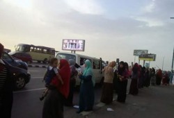 فعالية مناهضة للانقلاب لحرائر "سابا باشا" بالإسكندرية