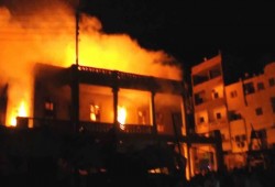 مصرع سيدة وإصابة 5 من أسرة واحدة في حريق منزل بالشرقية