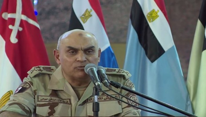 صدقي صبحي يعترف بتغيير الانقلاب للعقيدة القتالية لجيش مصر