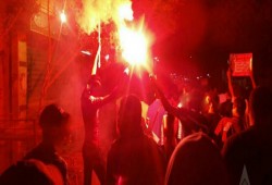 تظاهرة ليلية لثوار عين شمس تنديدا بجرائم العسكر