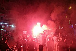 مسيرة ليلية بمنيا القمح تنديدا بحكم العسكر