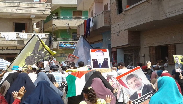 10 مظاهرات بالشرقية تهتف بسقوط الانقلاب