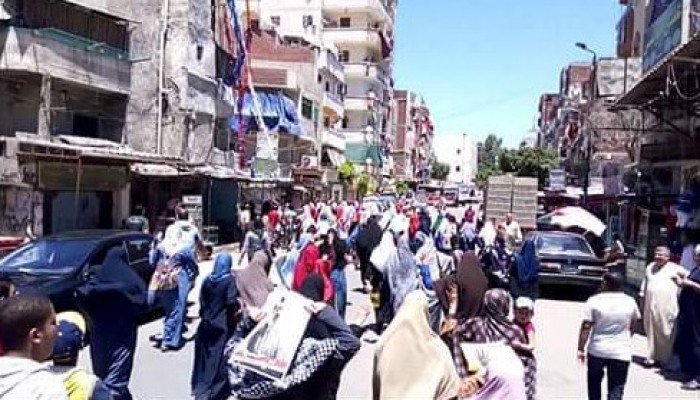 مسيرة حاشدة لثوار العجمي بالإسكندرية