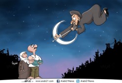 كاريكاتير: رمضان الفلوجة